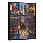 Quadro Decorativo Mindset É Tudo 100x76 Cm | Com Moldura Preta